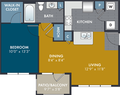 a blueprint of a floor plan of a house