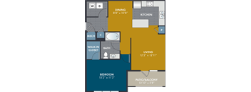 a blueprint of a floor plan of a house