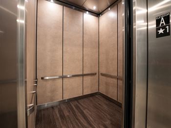 elevator at Abberly at West Ashley Apartment Homes, Charleston, SC 29414