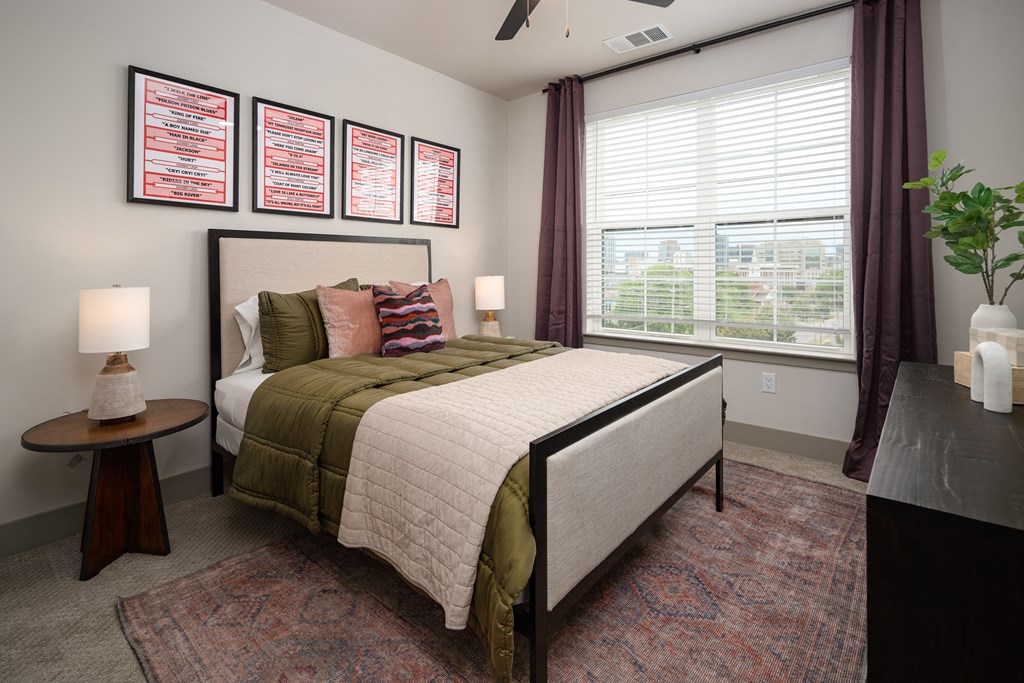the enclave at homecoming terra vista bedroom at Abberly Foundry Apartment Homes, Nashville, TN