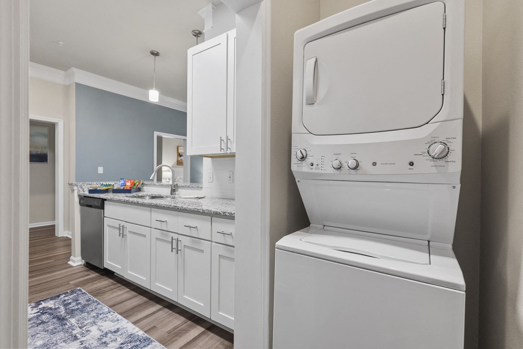 laundry room at West Ashley Apartment Homes, Charleston, SC 29414