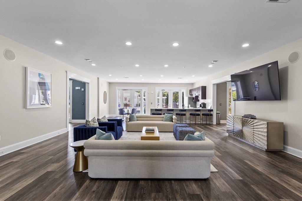 living room with couches at West Ashley Apartment Homes, Charleston