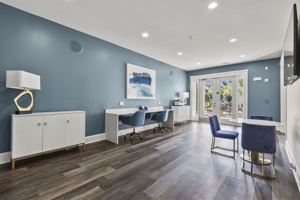 conference room at West Ashley Apartment Homes, Charleston, 29414