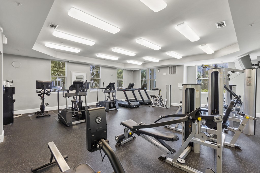 fitness center at West Ashley Apartment Homes, Charleston, 29414