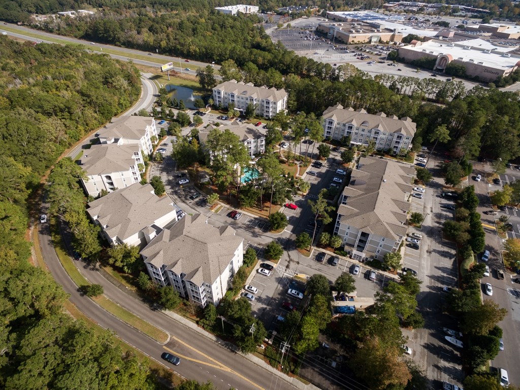 Aerial View at West Ashley Apartment Homes, Charleston, SC