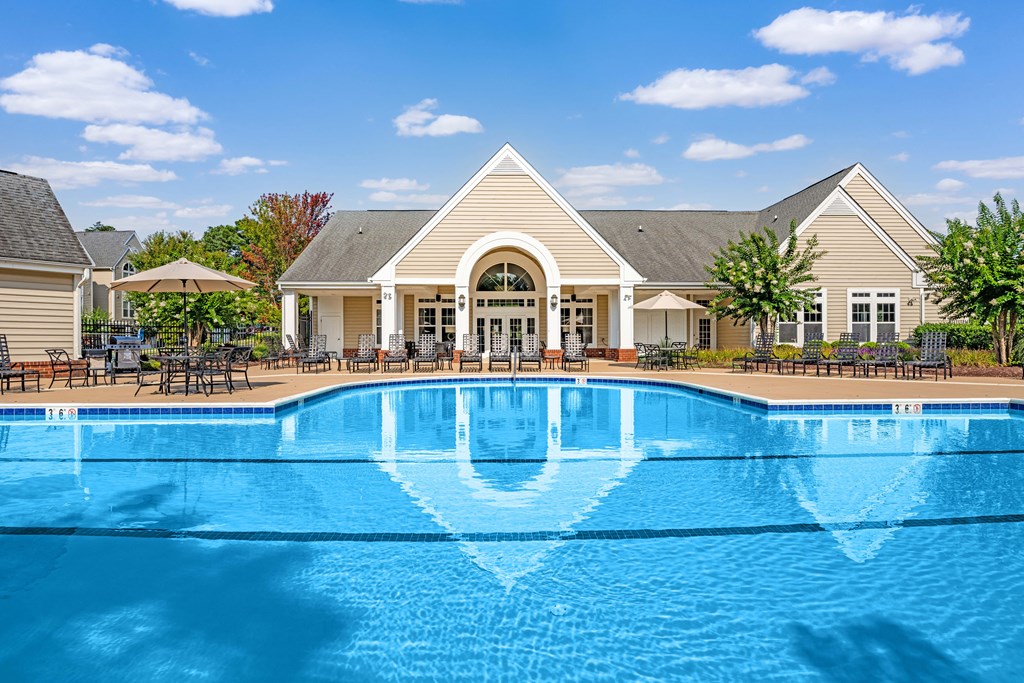 take a dip in our resort style swimming pool at Abberly Crest Apartment Homes, Lexington Park