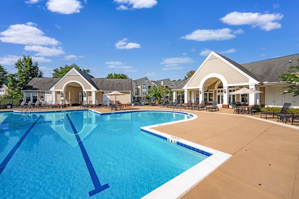 take a dip in the resort style pool at villas at houston levee west apartments at Abberly Crest Apartment Homes, Maryland, 20653