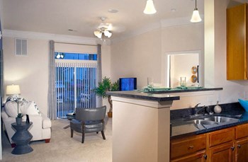 Unique Light Fixture at Abberly Crest Apartment Homes by HHHunt, Maryland