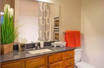 Master Bath at Abberly Crest Apartment Homes by HHHunt, Lexington Park, MD, 20653