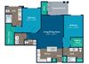 Seneca Floor Plan Seneca Floor Plan at Abberly Crest Apartment Homes by HHHunt, Lexington Park