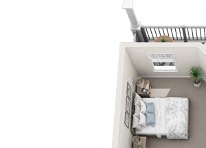 Buckton 1 Bedroom 1.5 Bath Floor Plan Buckton 1 Bedroom 1.5 Bath Floor Plan at Abberly Avera Apartment Homes by HHHunt, Manassas, VA