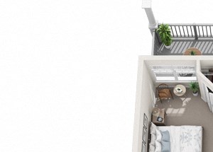 Piedmont 1 Bedroom 1 Bath Floor Plan Piedmont 1 Bedroom 1 Bath Floor Plan at Abberly Avera Apartment Homes by HHHunt, Manassas