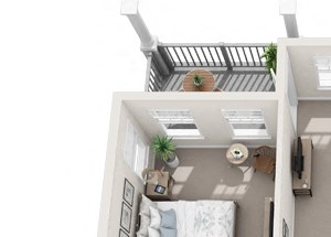 Woodstock 2 Bedroom 2 Bath Floor Plan Woodstock 2 Bedroom 2 Bath Floor Plan at Abberly Avera Apartment Homes by HHHunt, Virginia