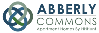 a green background with the abbey company logo in blue and green