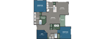 the floor plan of the l2 floor plan with roommates