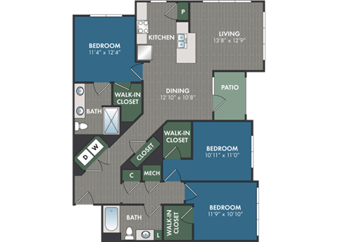 5020 James Bradley Lee Way 1-3 Beds Apartment for Rent - Photo Gallery 43