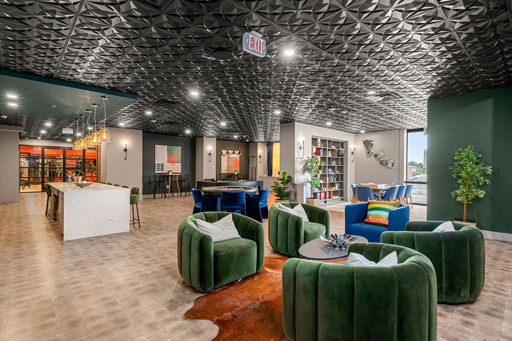 Revel Game Room lounge