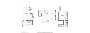 A floor plan of a two-story house with a garage and a utility room. at The Era Collective, Missouri