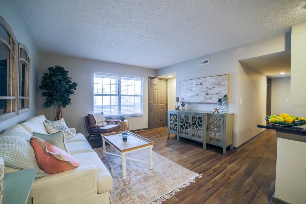 Modern Living Room at Island Club, Columbus, 43235