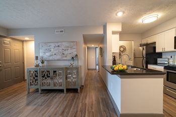 Kitchen Area at Island Club, Columbus, OH, 43235