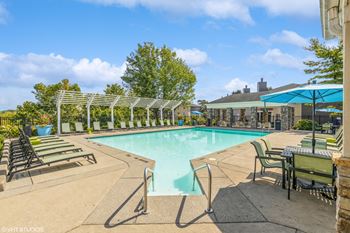 the swimming pool at our apartments at Runaway Bay Apartments, Columbus, OH, 43204