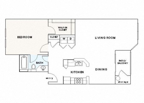 A1 Floor Plan at The Grove Germantown Apartments, Germantown ?
