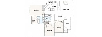 C1 Floor Plan at The Grove Germantown Apartments, Germantown, 38138 ?