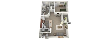 Central 1 Bed 1 Bath