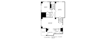 2 bed 1 bath  at The Era Collective, St. Louis
