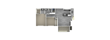 Cove Floor Plan at Runaway Bay, Columbus, 43204