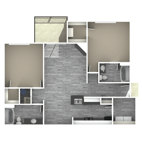 Delta Floor Plan at Runaway Bay, Columbus