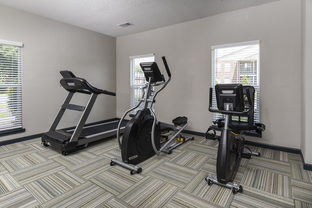 State of the art fitness center State of the art fitness center at The District, Memphis, Tennessee