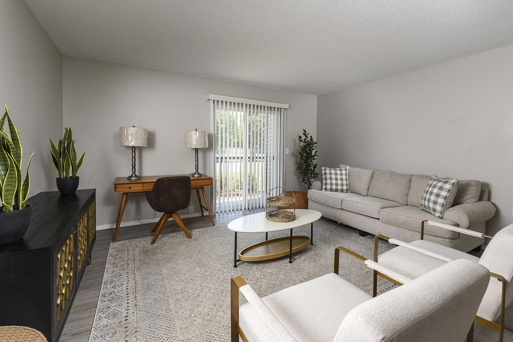 Elegant Living Room at The District, Memphis, Tennessee