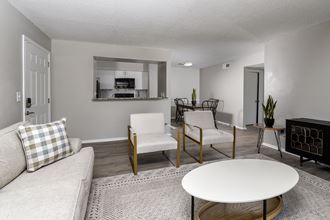 Modern living room at The District, Memphis, TN - Photo Gallery 3