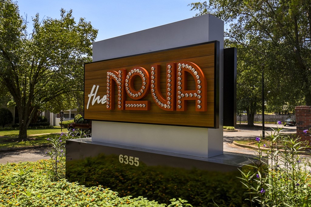 Main sign at The Nova, Memphis, TN