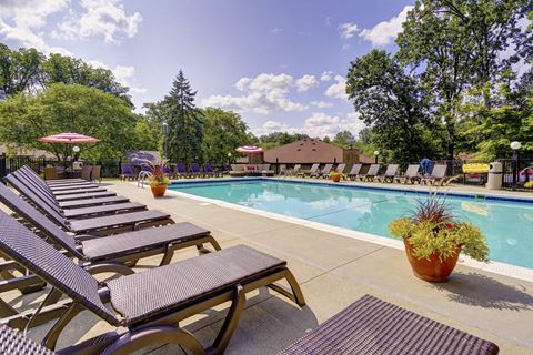 Swimming Pool With Relaxing Sundecks at Silvertree, Westerville, 43081