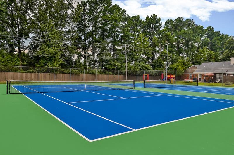 Tennis Court at The Birches, Memphis, 38133