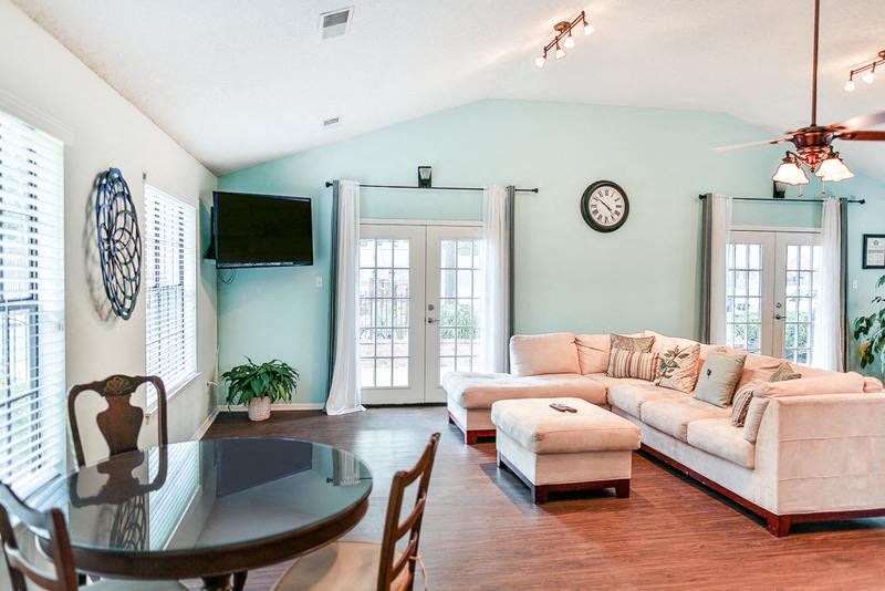 Clubroom With TV at The Birches, Memphis, TN