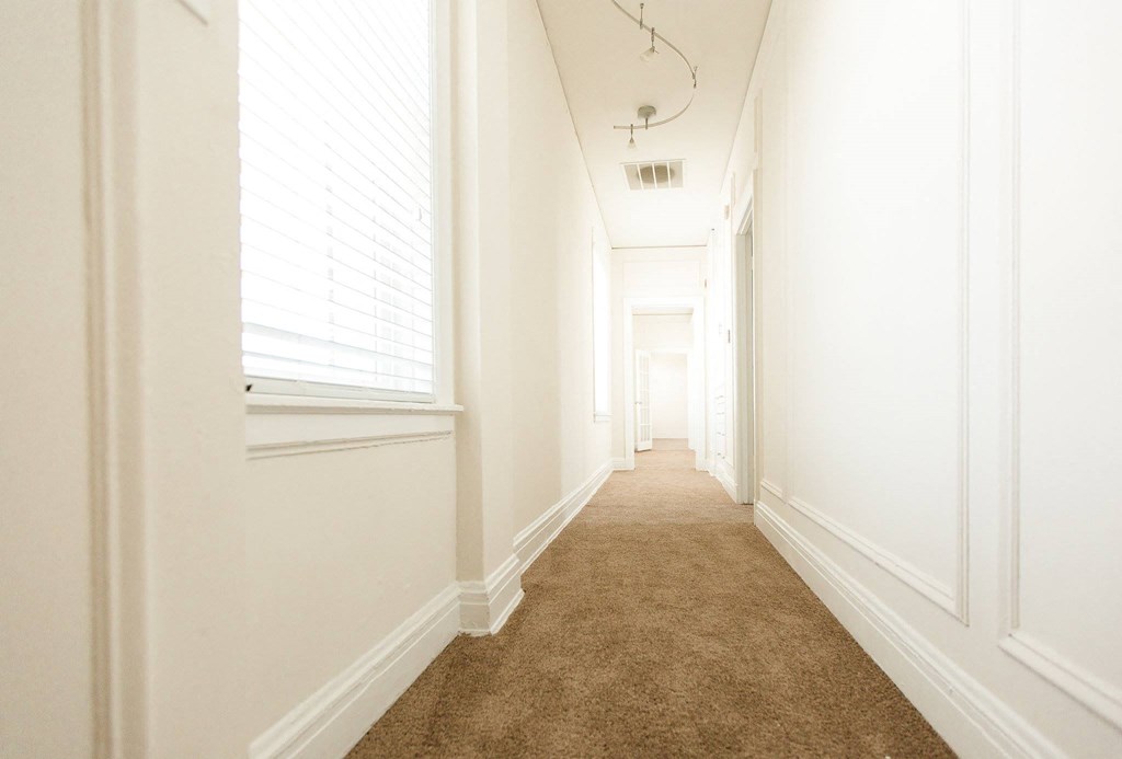 Hallway View at The Embassy, St. Louis, 63108