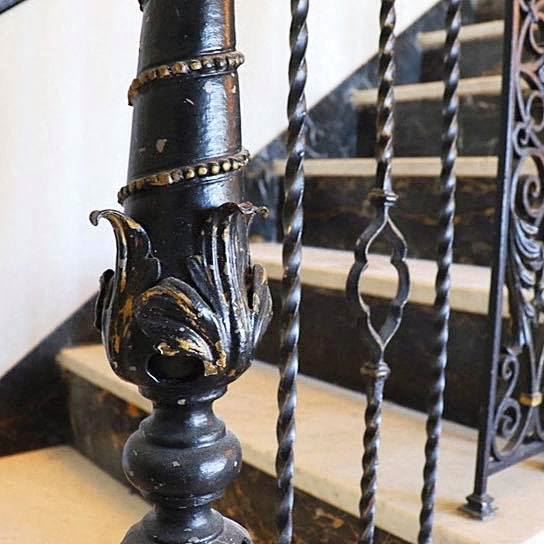 historic stairs historic stairs at 275 on the Park, St. Louis, MO