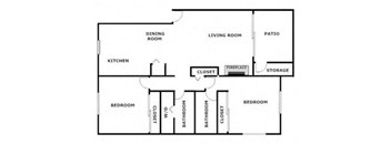 2 bed 2 bath at Ellyson Apartment Homes, Washington, 98444