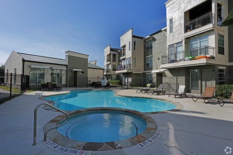 Pool at Millennium on Post, San Marcos, TX, 78666