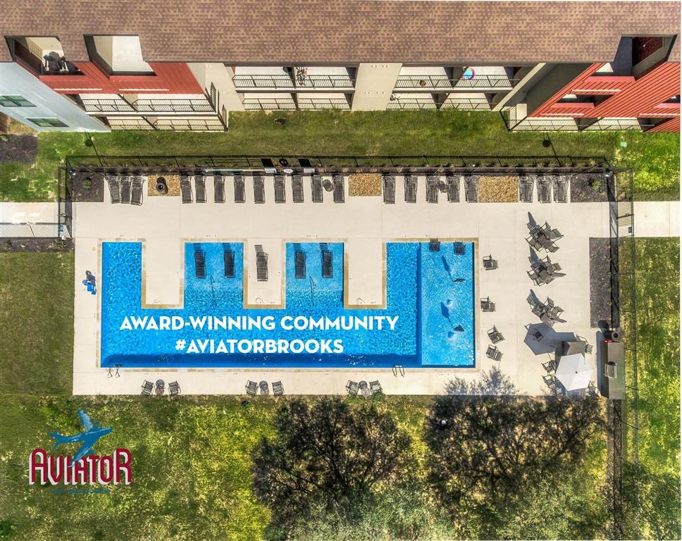 Award Winning Pool at Aviator at Brooks, San Antonio, TX