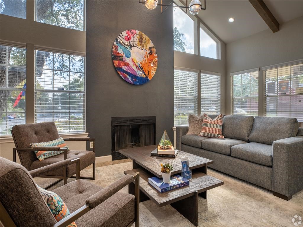 Resident Lounge at Wildwood Apartments, CLEAR Property Management, Austin, Texas