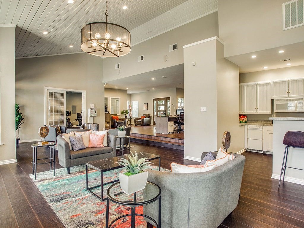 Community Clubhouse at Newport Apartments, Irving, 75062