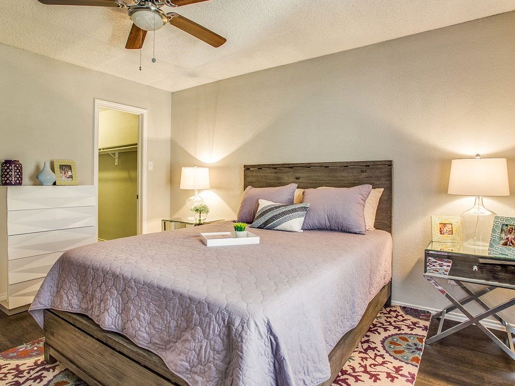 Well Lite Bedroom at Newport Apartments, Texas