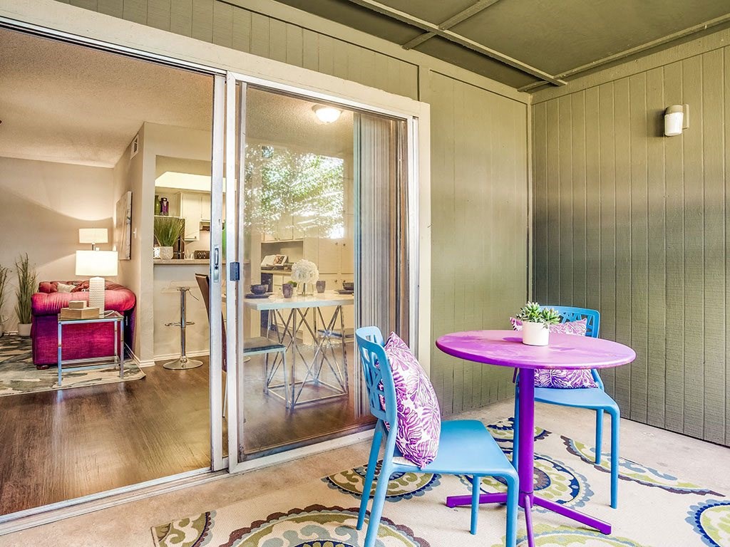 Private Balcony or Patio at Newport Apartments, Irving, Texas