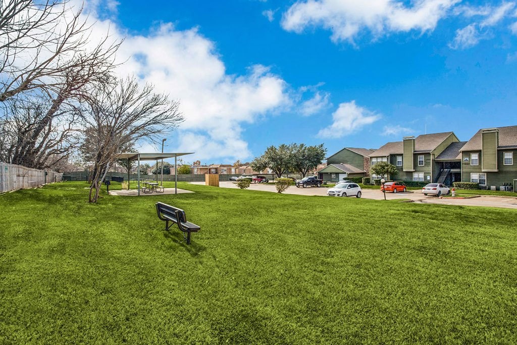 Lush Landscaping And Park-Like Setting at Newport Apartments, Irving, 75062