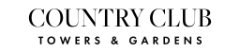 The image displays the name of a country club.
