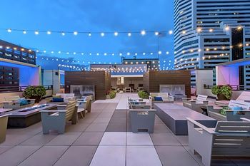a restaurant or other place to eat at ace hotel downtown